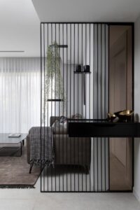 Antre-salon bölücü modül çalışması